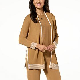 "As Is" WynneLayers Unstructured Ottoman Cardigan