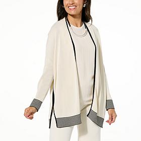 "As Is" WynneLayers Unstructured Ottoman Cardigan
