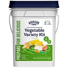 Augason Farms Vegetable Variety Kit - 7 Veggies, 125 Servings