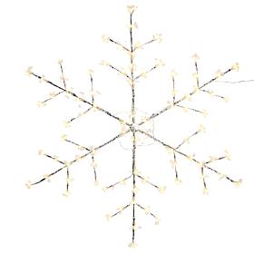 august & leo 43 inch Jeweled LED Hanging Snowflake
