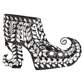 august & leo 7.5" Jeweled Witch Boot