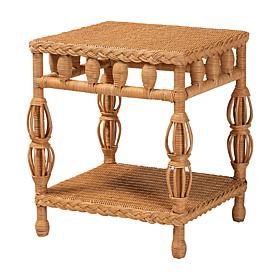 bali and pari 24" Dolby Rattan End Table