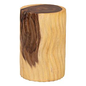 bali and pari Fuchsia Wood Side Table