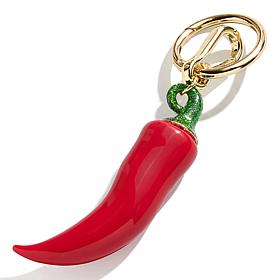 BAUBLEBAR Goldtone Red Chili Pepper Bag Charm