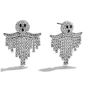 BAUBLEBAR Halloween Ghost Chandelier Fringe Earrings
