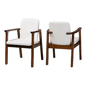 Baxton Studio Miyagi Dining Chair Set of 2