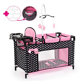 Bayer Multi-Level Mesh Doll Bed, Changing & Feeding Station