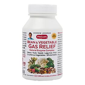 Bean and Vegetable Gas Relief - 240 Capsules