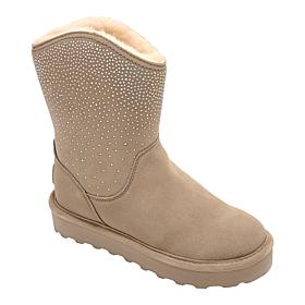BEARPAW® Glam Platform Low Suede Boot with Rain Repellent