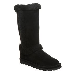 BEARPAW® Kendall Suede Tall Boot with Bear Coat