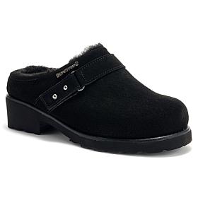 BEARPAW® Scottie Suede Clog with Rain and Stain Repellent