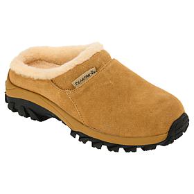 BEARPAW® Suzanne Suede Mule with Rain & Stain Repellent