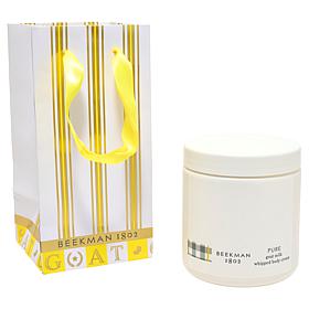 Beekman 1802 18-oz. Pure Goat Milk Whipped Body Cream with Gift Bag