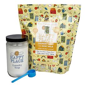 Beekman 1802 246-Load Goat Milk Laundry Soap with Glass Jar