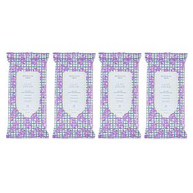 Beekman 1802 4-Piece Goat Milk Lilac Dreams Face Wipes Set
