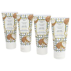 Beekman 1802 4pc Goat Milk Hand Cream - Coconut Cream