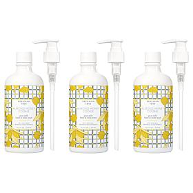 Beekman 1802 Goat Milk 3pk Almond Honey Cookie Hand & Body Wash AS