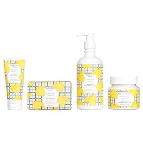 Beekman 1802 Goat Milk 4-piece Sunshine Lemon Bath & Body Set AS