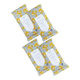 Beekman 1802 Goat Milk 4pk Almond Honey Cookie Facial Wipes