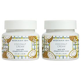 Beekman 1802 Goat Milk Coconut Cream Whipped Body Cream 2pk Auto-Ship®