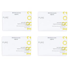 Beekman 1802 Pure Goat Milk Bar Soap 4-piece Set