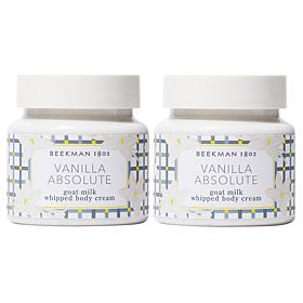 Beekman 1802 Vanilla Absolute Whipped Body Cream Duo Auto-Ship®