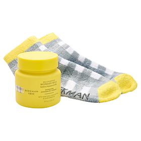 Beekman 1802 Wonder Milk Botanical Jelly and Gingham Socks Set