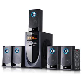 beFree Sound 5.1 Channel Bluetooth Surround Sound Wired Shelf Speak...