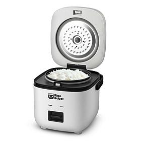 Bell + Howell Rice Robot with Steamer Tray and Recipe Book