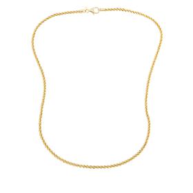 Bellezza 20" Bronze Sparkle Chain Necklace