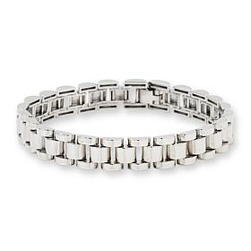 Bellezza Bronze Panther-Link Chain Bracelet