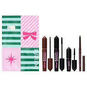 Benefit 4-piece Eye Glam Gift Set with Bag