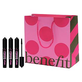 Benefit Cosmetics BADgal BANG! Mascara 3pk w/ Gift Bag