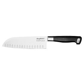 BergHOFF Essentials Gourmet 7" Stainless Steel Santoku Scalloped Knife