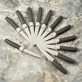 BergHOFF Leo 12-piece Stainless Steel Steak Knives, 4.5"
