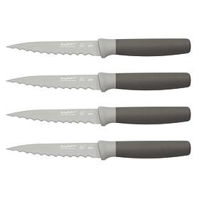 BergHOFF Leo 4-pack 5" Stainless Steel Gray Steak Knife Set