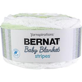 Bernat Baby Blanket Stripes Yarn - Sprouts