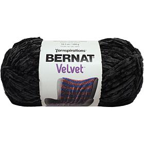 Bernat Velvet Yarn - Blackbird