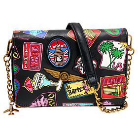 Betsey Johnson Jet Set Wallet On a Chain