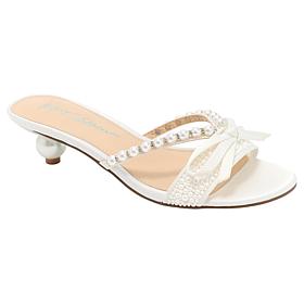 Betsey Johnson Mandy Pearl Mule Sandal