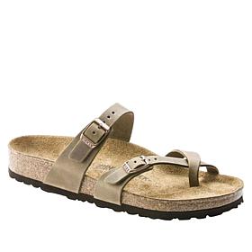 Birkenstock Mayari Leather Toe-Loop Comfort Sandal