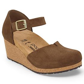 Birkenstock Papillio Mary Jane Suede Wedge