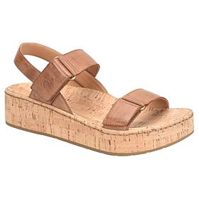 Born Sloan Leather Flatform Sandal