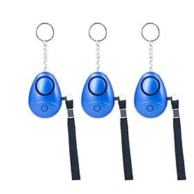 Breck
3-Pack Personal Safety Alarm Keychain with Flashlight