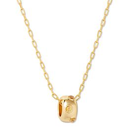 Brook & York Kate Birthstone Necklace with Cubic Zirconia Accents