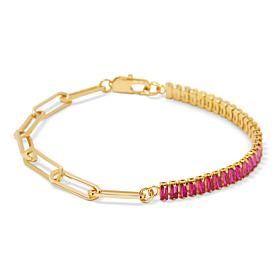 brook & york Priya Birthstone Tennis Bracelet