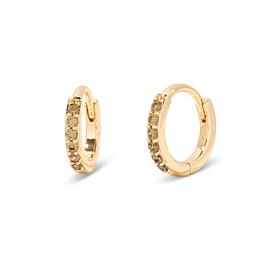 Brook & York Zara Birthstone Hugger Hoop Earrings
