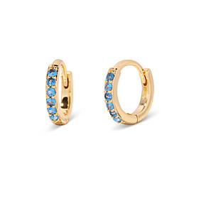 Brook & York Zara Birthstone Hugger Hoop Earrings