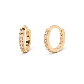 Brook & York Zara Birthstone Hugger Hoop Earrings