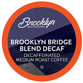 Brooklyn Beans Brooklyn Bridge Decaf Coffee Pods 40-count